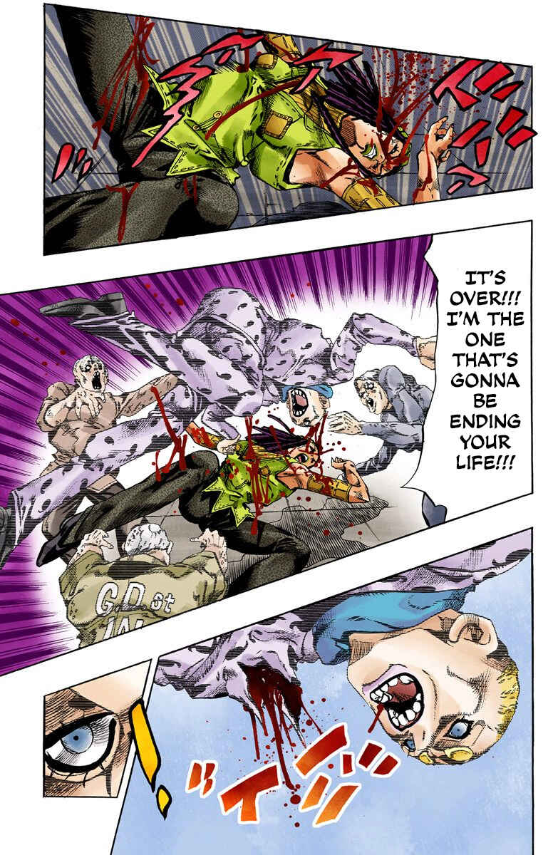 JoJo's Bizarre Adventure, Part 6: Stone Ocean (Official Colored) Chapter 57 page 7