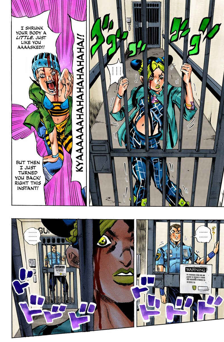 JoJo's Bizarre Adventure, Part 6: Stone Ocean (Official Colored) Chapter 9 page 10