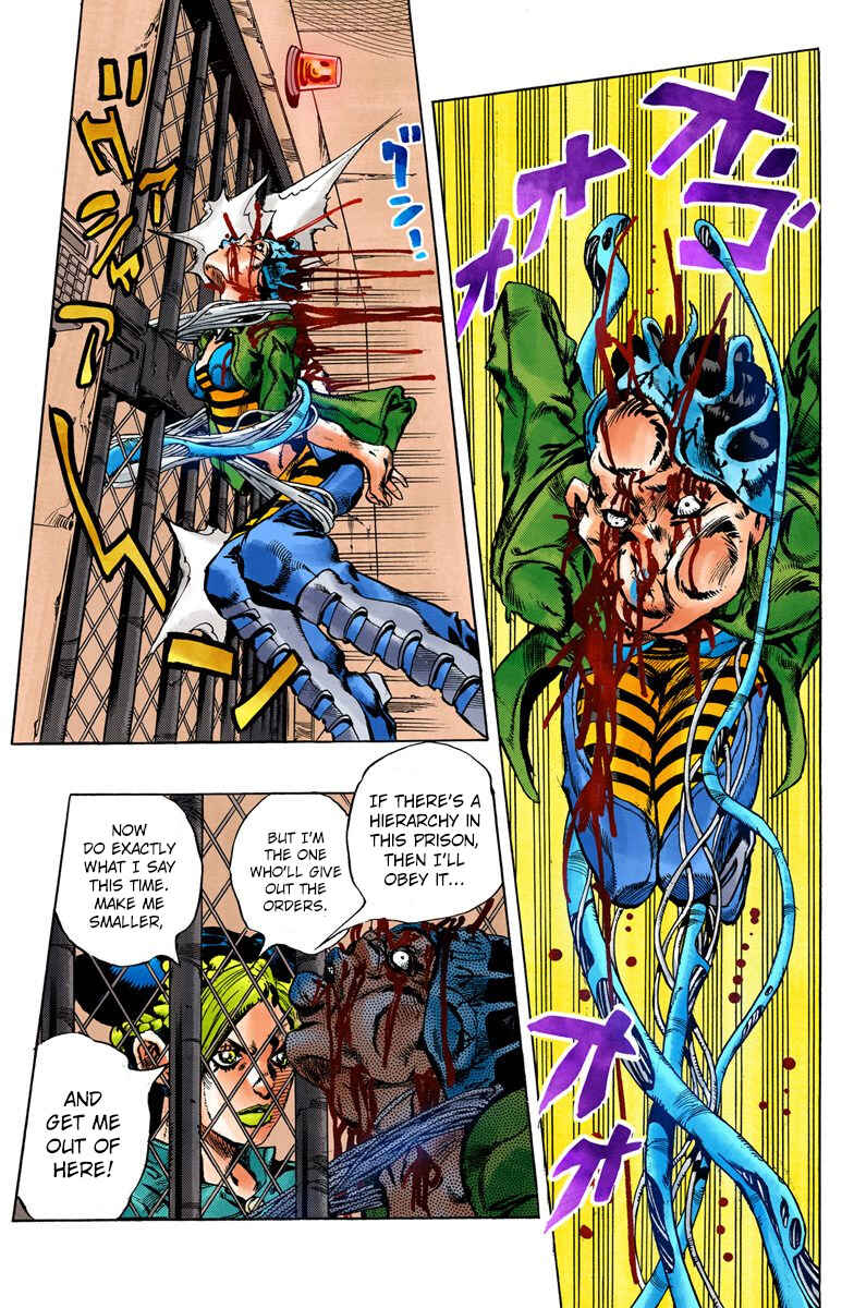 JoJo's Bizarre Adventure, Part 6: Stone Ocean (Official Colored) Chapter 9 page 19