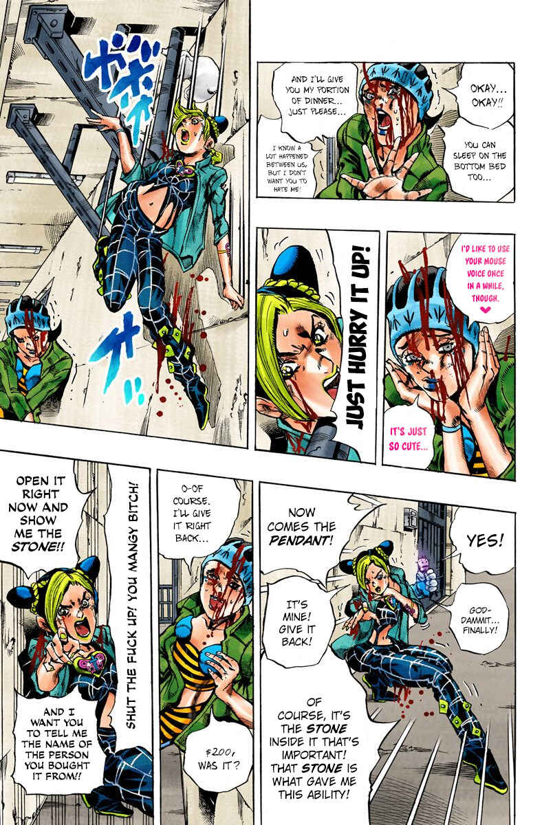 JoJo's Bizarre Adventure, Part 6: Stone Ocean (Official Colored) Chapter 9 page 5