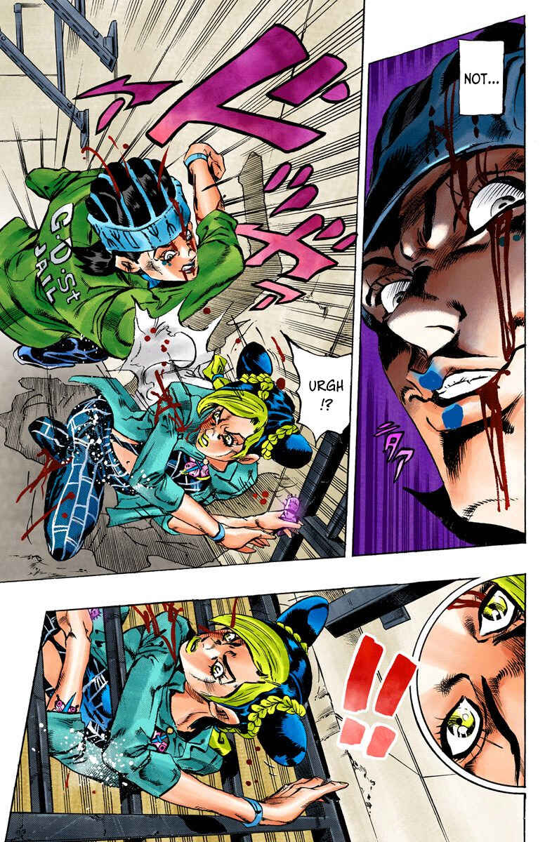 JoJo's Bizarre Adventure, Part 6: Stone Ocean (Official Colored) Chapter 9 page 7