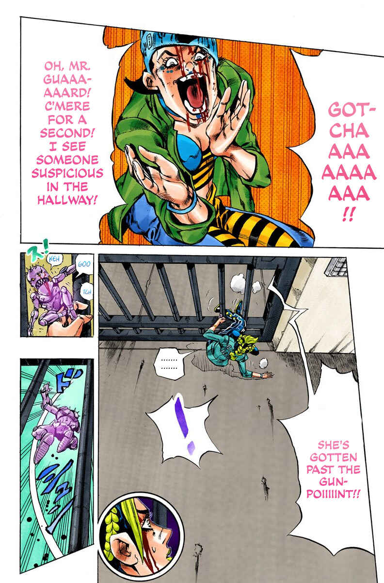 JoJo's Bizarre Adventure, Part 6: Stone Ocean (Official Colored) Chapter 9 page 8