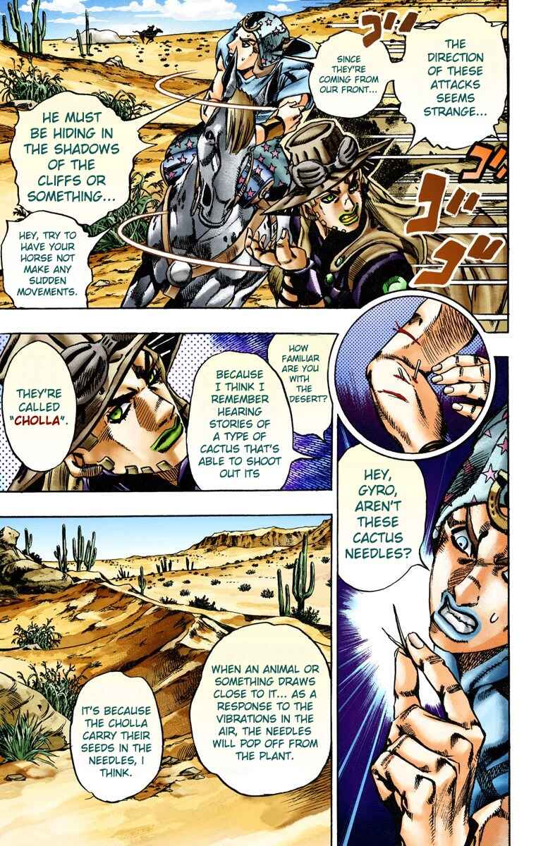 JoJo's Bizarre Adventure, Part 7: Steel Ball Run (Official Colored) Chapter 14 page 11