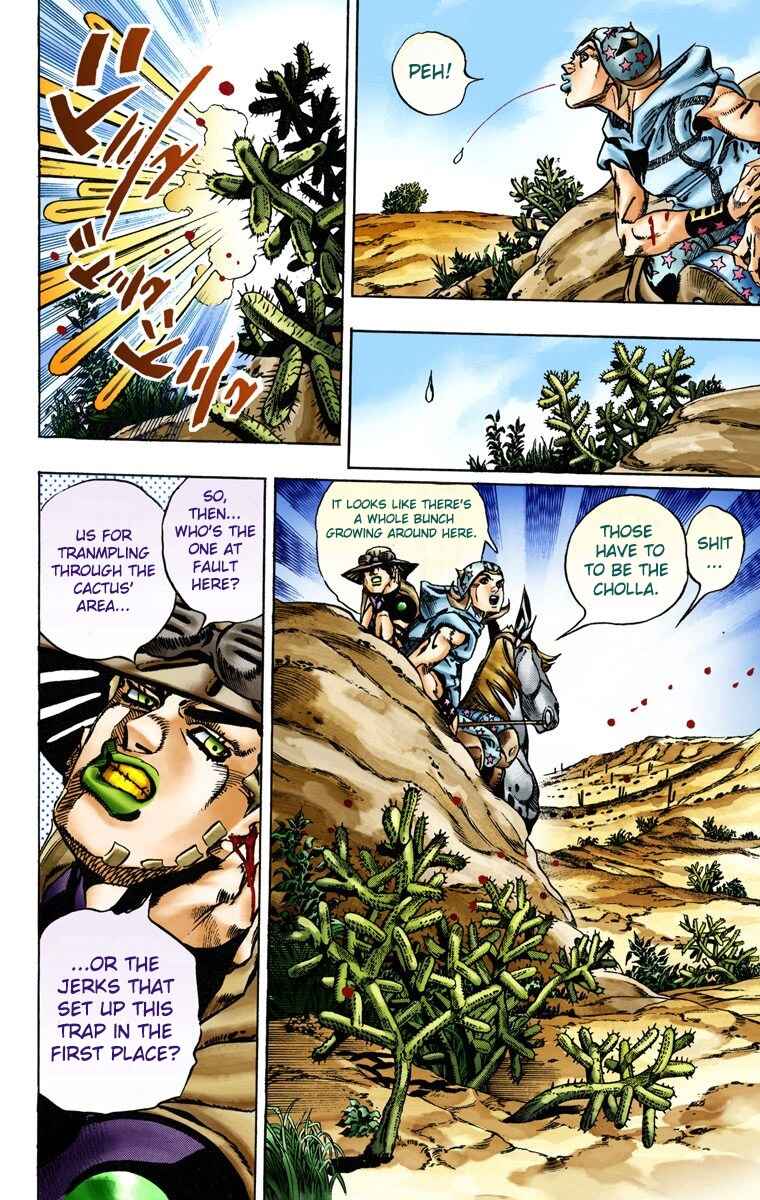 JoJo's Bizarre Adventure, Part 7: Steel Ball Run (Official Colored) Chapter 14 page 12