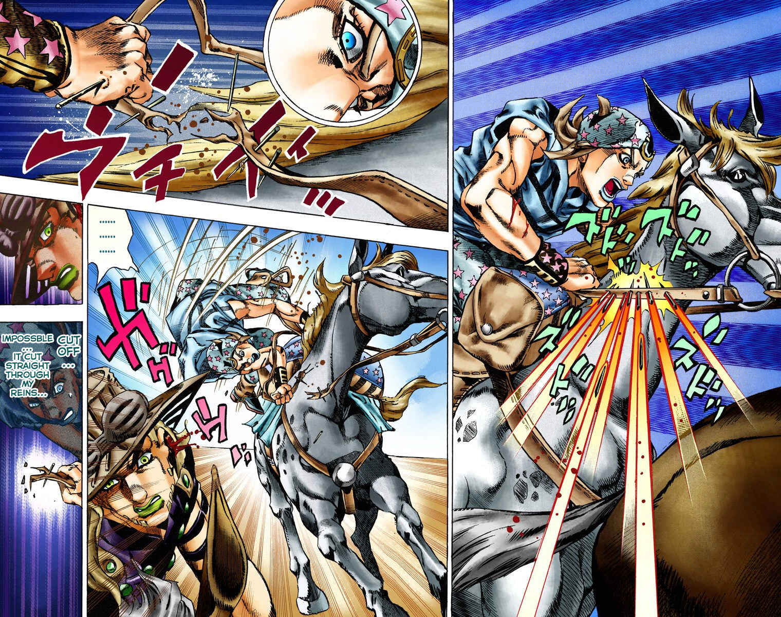 JoJo's Bizarre Adventure, Part 7: Steel Ball Run (Official Colored) Chapter 14 page 14