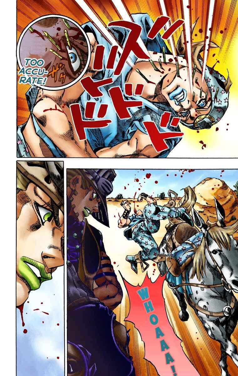 JoJo's Bizarre Adventure, Part 7: Steel Ball Run (Official Colored) Chapter 14 page 15
