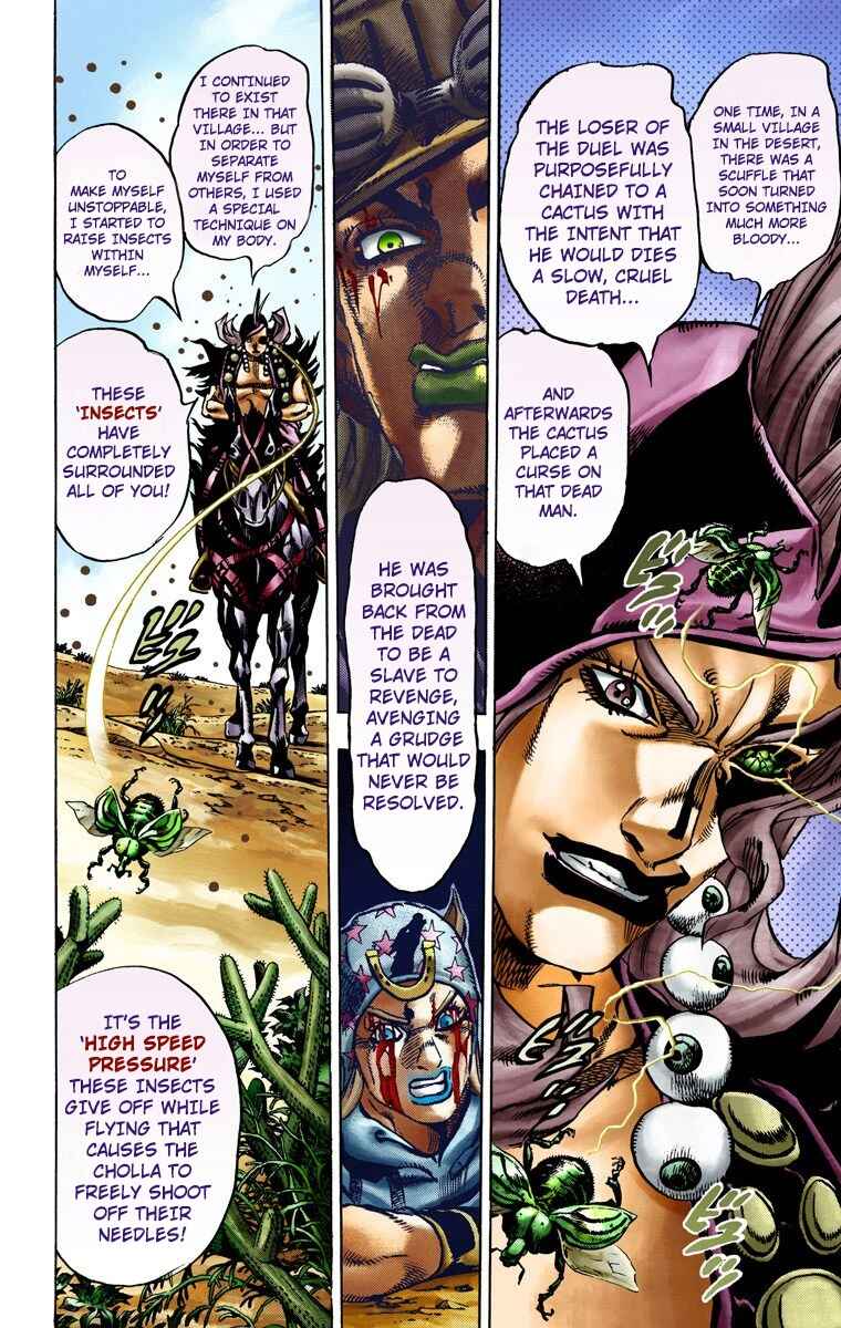 JoJo's Bizarre Adventure, Part 7: Steel Ball Run (Official Colored) Chapter 14 page 24