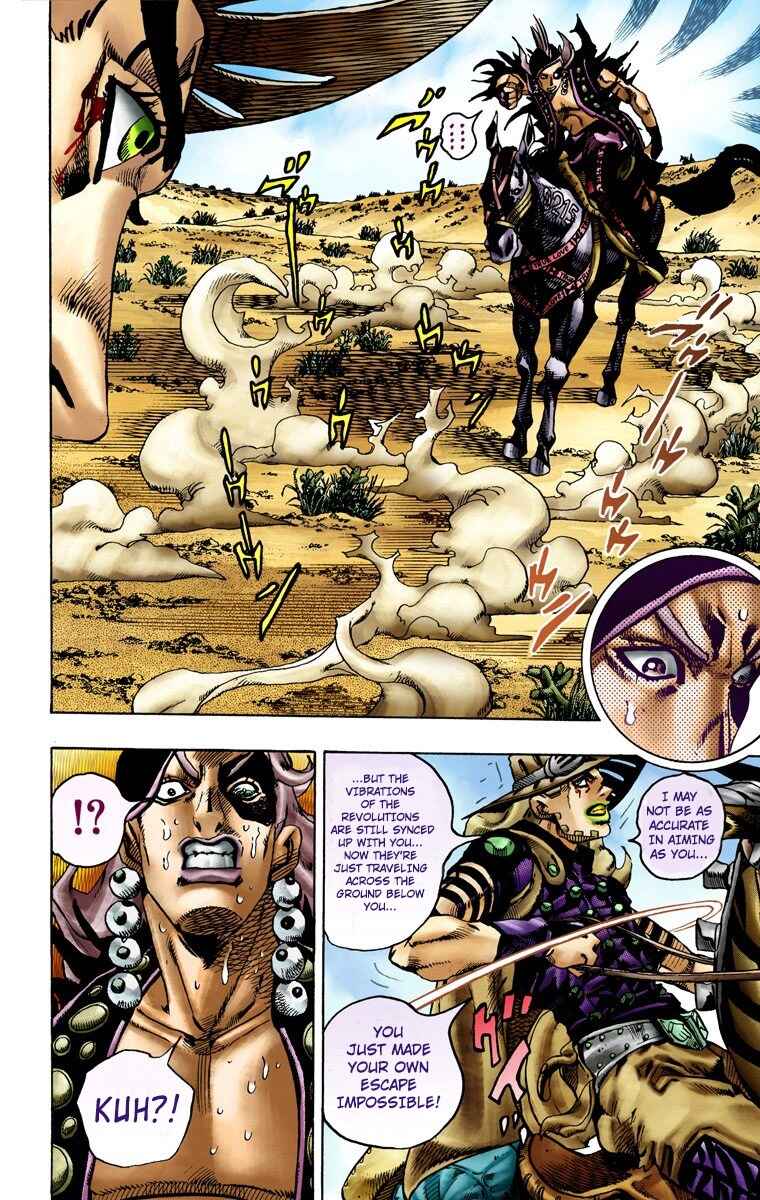 JoJo's Bizarre Adventure, Part 7: Steel Ball Run (Official Colored) Chapter 14 page 26