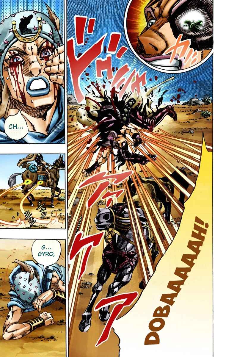 JoJo's Bizarre Adventure, Part 7: Steel Ball Run (Official Colored) Chapter 14 page 27