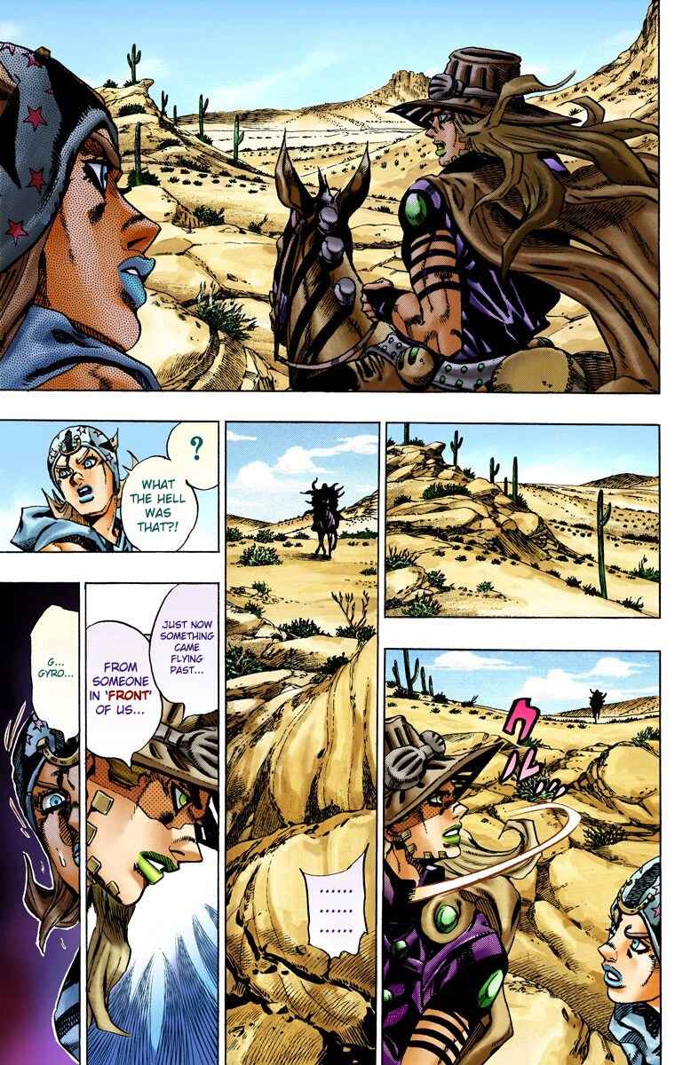 JoJo's Bizarre Adventure, Part 7: Steel Ball Run (Official Colored) Chapter 14 page 5