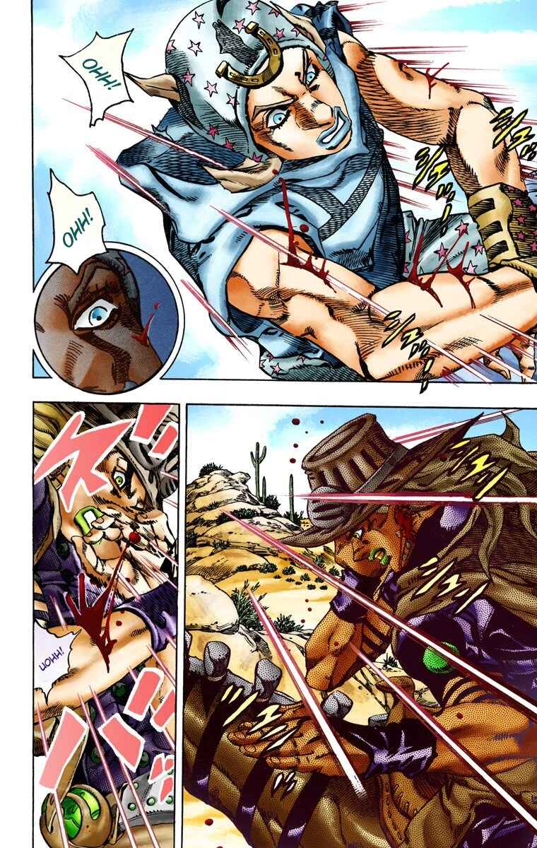 JoJo's Bizarre Adventure, Part 7: Steel Ball Run (Official Colored) Chapter 14 page 8