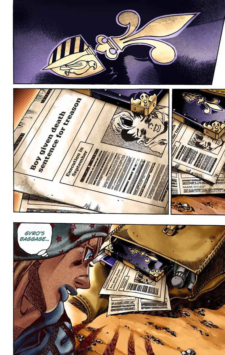 JoJo's Bizarre Adventure, Part 7: Steel Ball Run (Official Colored) Chapter 15 page 10