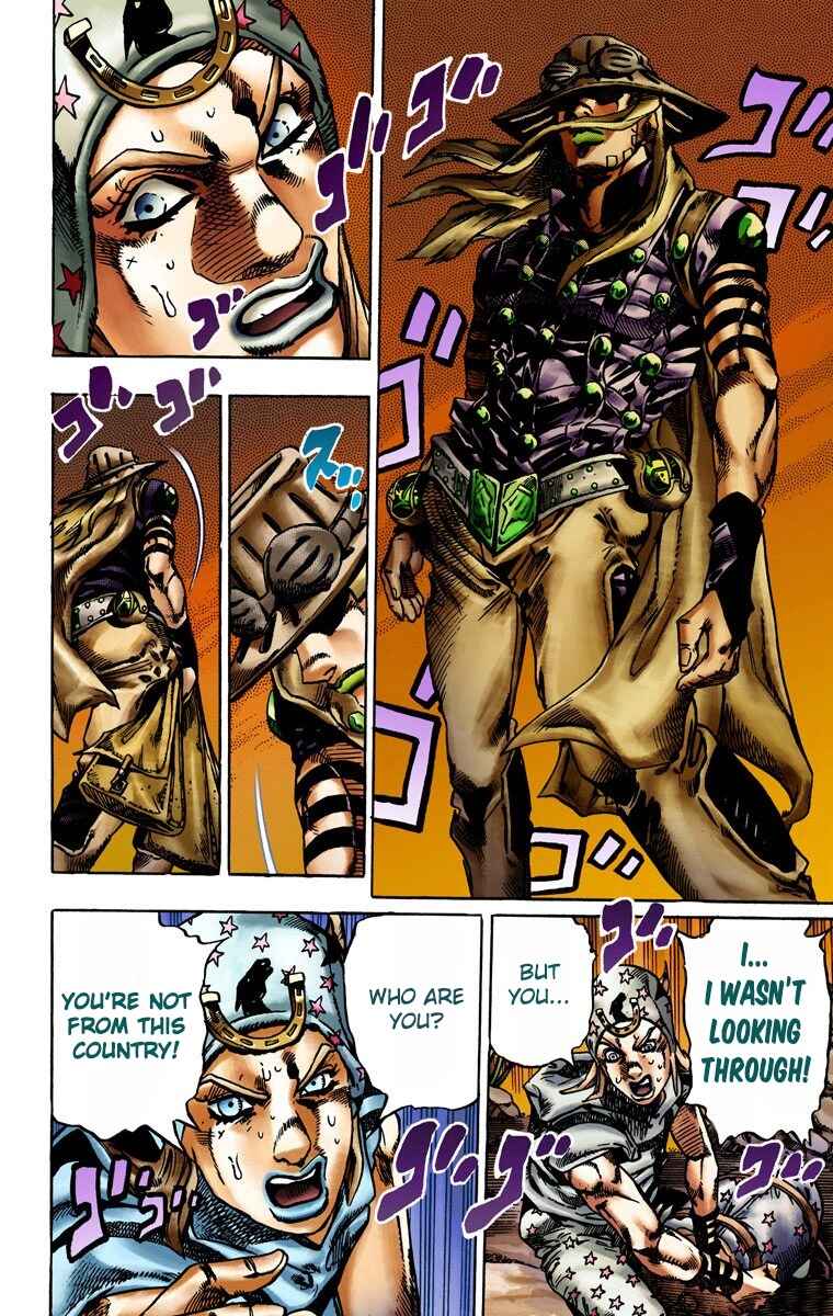 JoJo's Bizarre Adventure, Part 7: Steel Ball Run (Official Colored) Chapter 15 page 12
