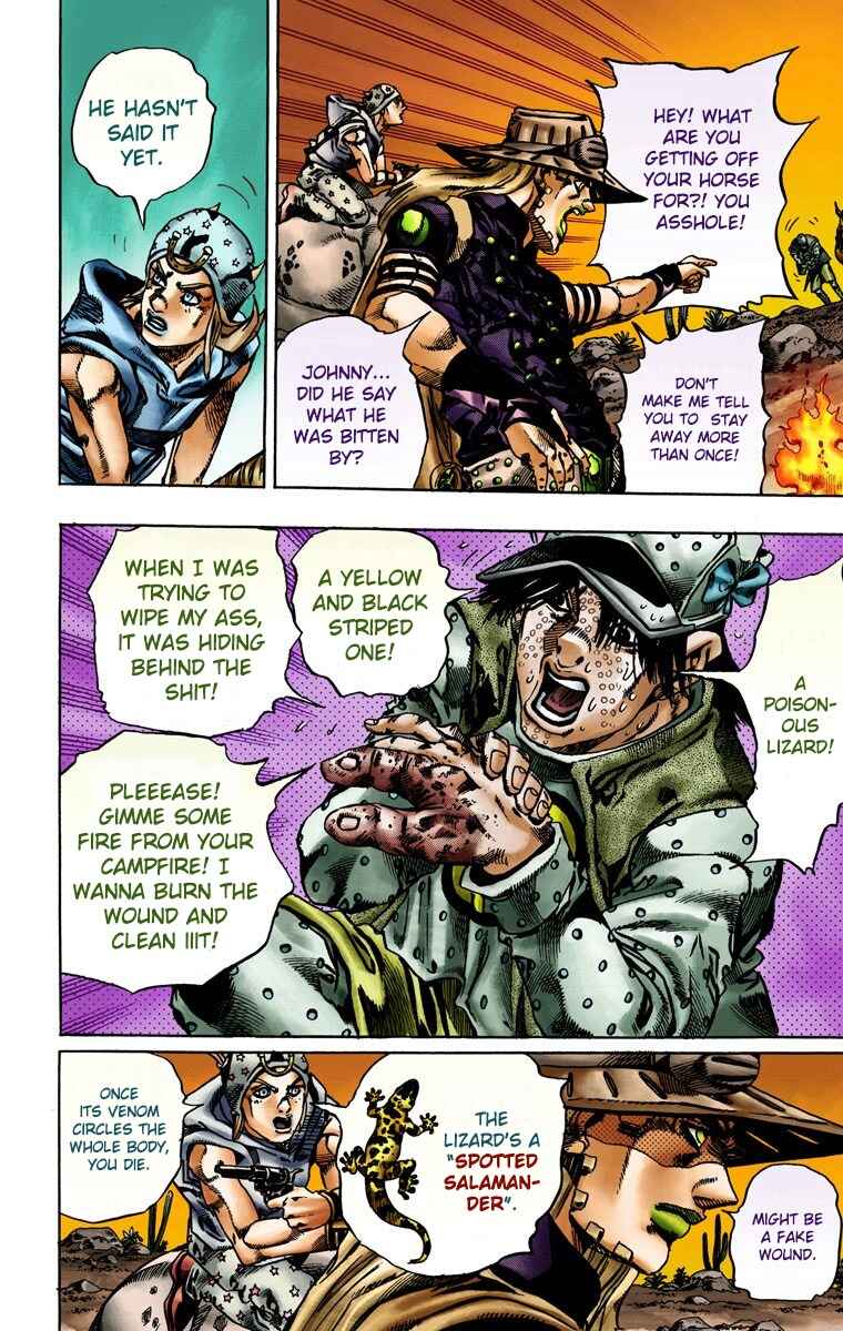 JoJo's Bizarre Adventure, Part 7: Steel Ball Run (Official Colored) Chapter 15 page 16