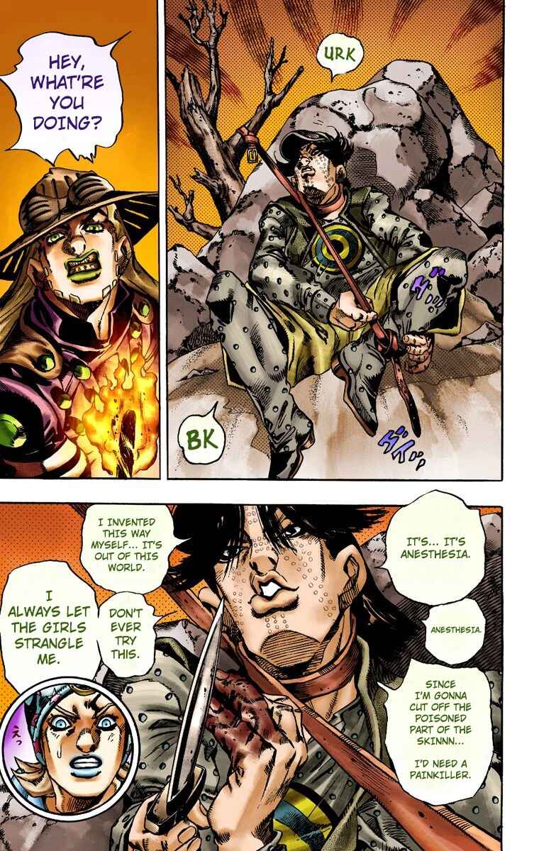 JoJo's Bizarre Adventure, Part 7: Steel Ball Run (Official Colored) Chapter 15 page 19