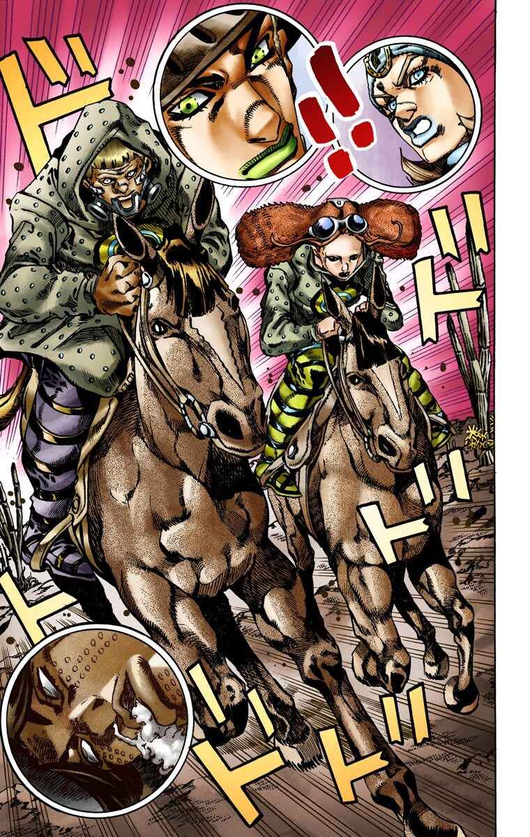 JoJo's Bizarre Adventure, Part 7: Steel Ball Run (Official Colored) Chapter 15 page 26