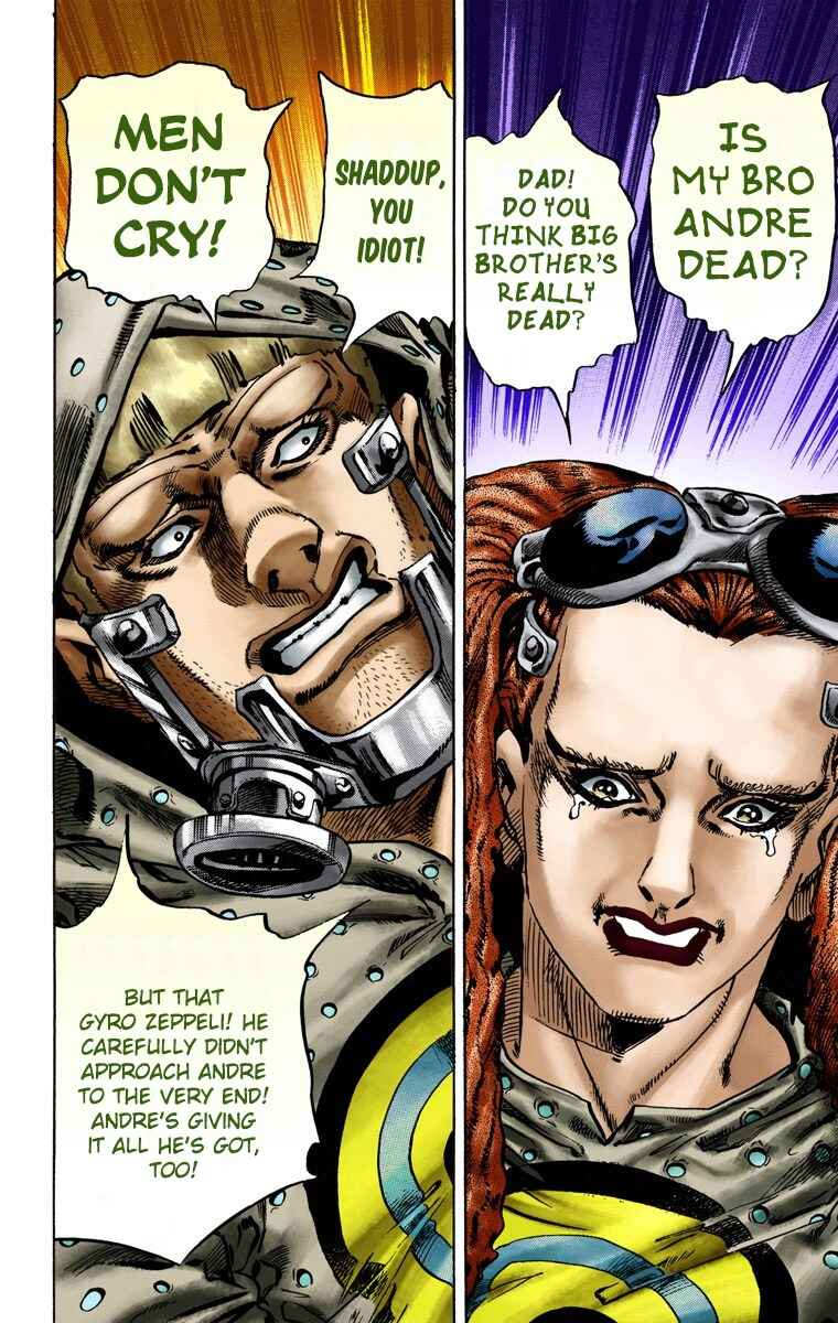 JoJo's Bizarre Adventure, Part 7: Steel Ball Run (Official Colored) Chapter 15 page 27