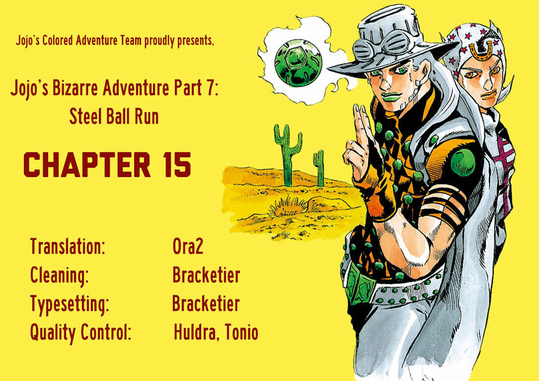 JoJo's Bizarre Adventure, Part 7: Steel Ball Run (Official Colored) Chapter 15 page 30