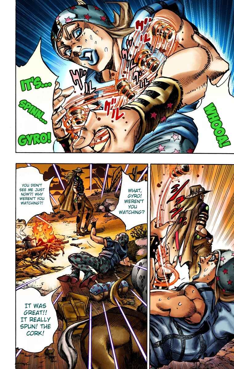 JoJo's Bizarre Adventure, Part 7: Steel Ball Run (Official Colored) Chapter 15 page 6
