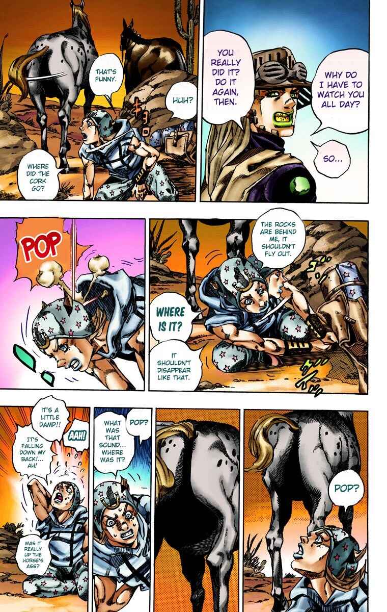 JoJo's Bizarre Adventure, Part 7: Steel Ball Run (Official Colored) Chapter 15 page 7