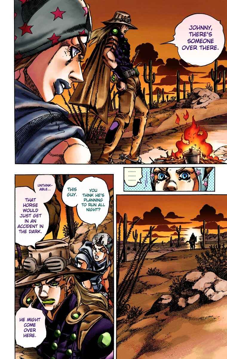 JoJo's Bizarre Adventure, Part 7: Steel Ball Run (Official Colored) Chapter 15 page 8