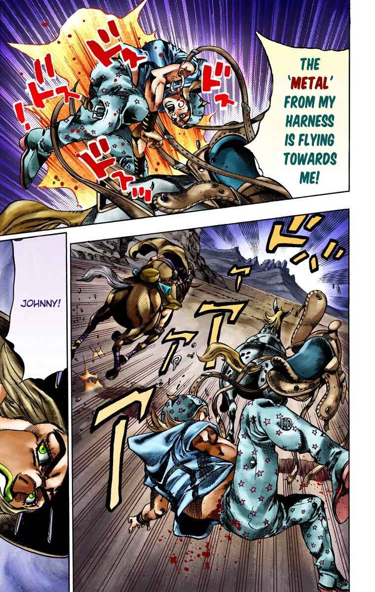 JoJo's Bizarre Adventure, Part 7: Steel Ball Run (Official Colored) Chapter 18 page 9