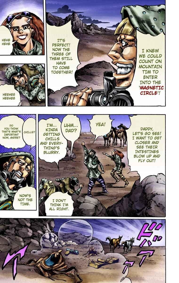 JoJo's Bizarre Adventure, Part 7: Steel Ball Run (Official Colored) Chapter 18 page 11