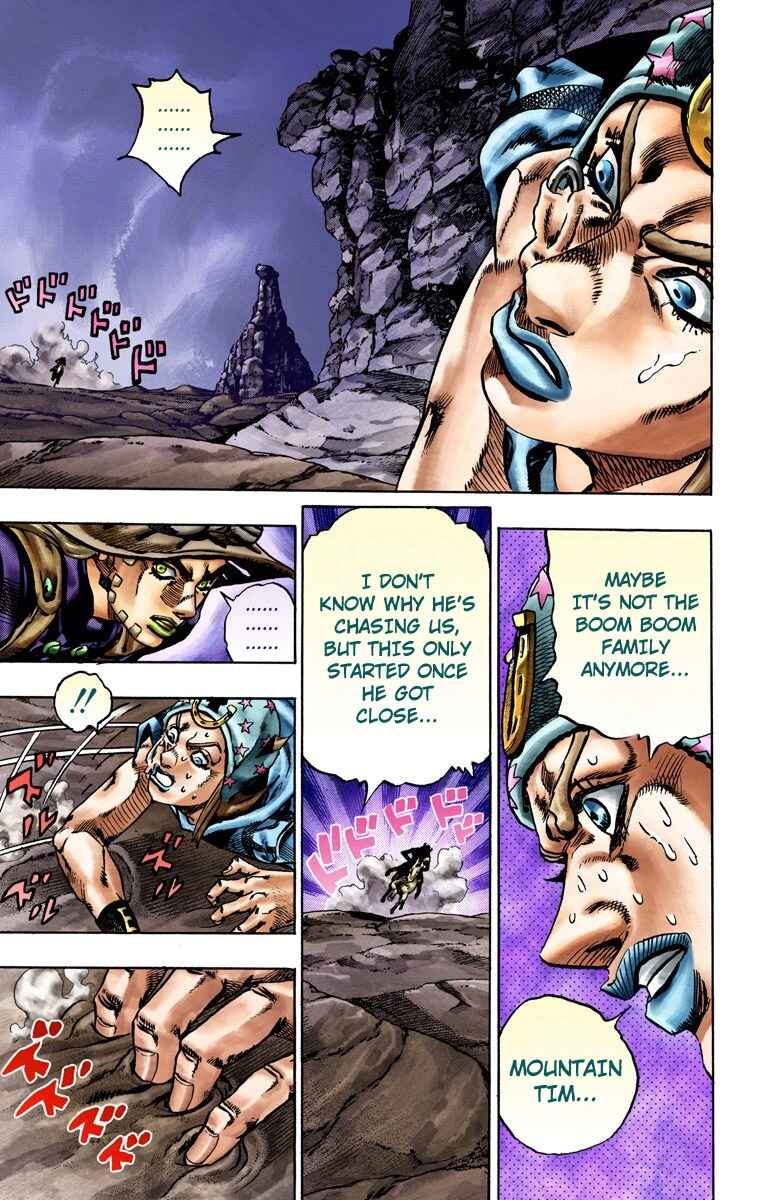 JoJo's Bizarre Adventure, Part 7: Steel Ball Run (Official Colored) Chapter 18 page 13
