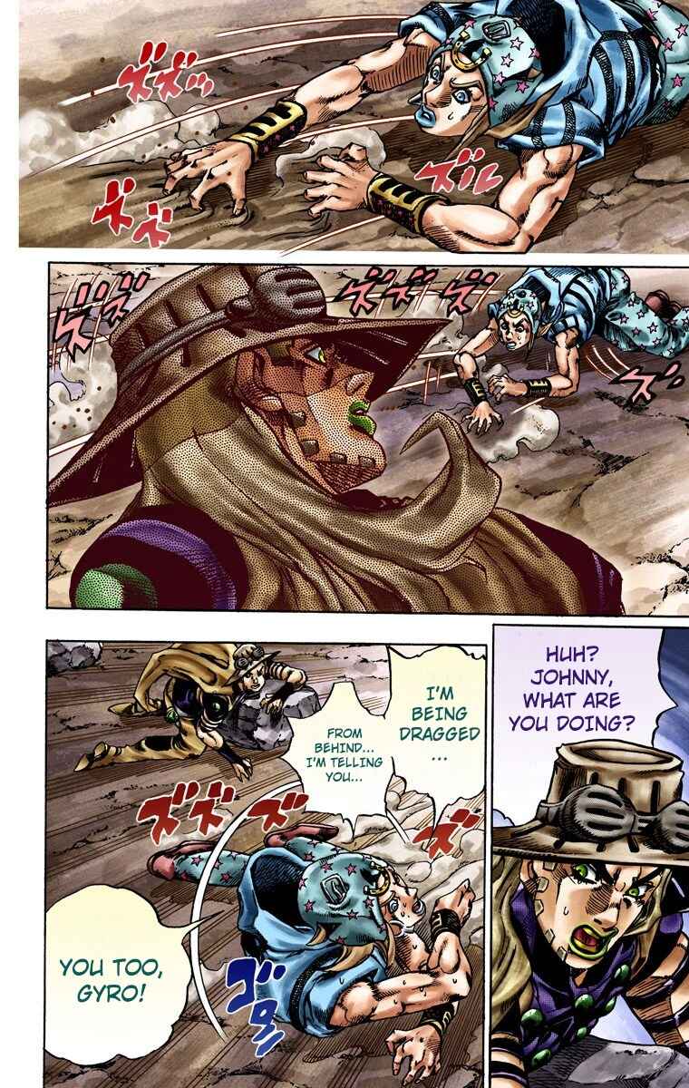 JoJo's Bizarre Adventure, Part 7: Steel Ball Run (Official Colored) Chapter 18 page 14