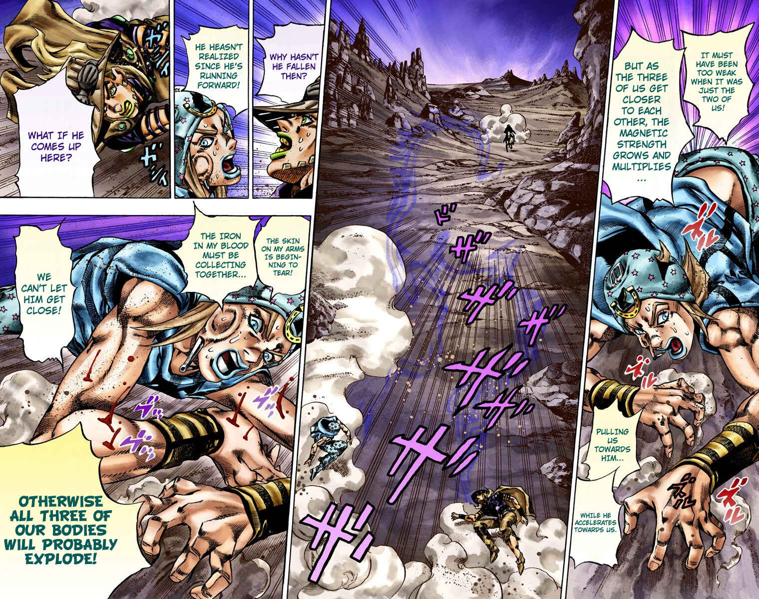 JoJo's Bizarre Adventure, Part 7: Steel Ball Run (Official Colored) Chapter 18 page 16