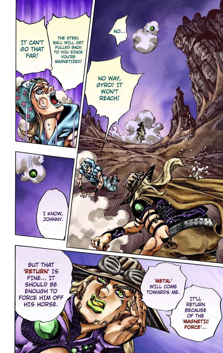 JoJo's Bizarre Adventure, Part 7: Steel Ball Run (Official Colored) Chapter 18 page 18