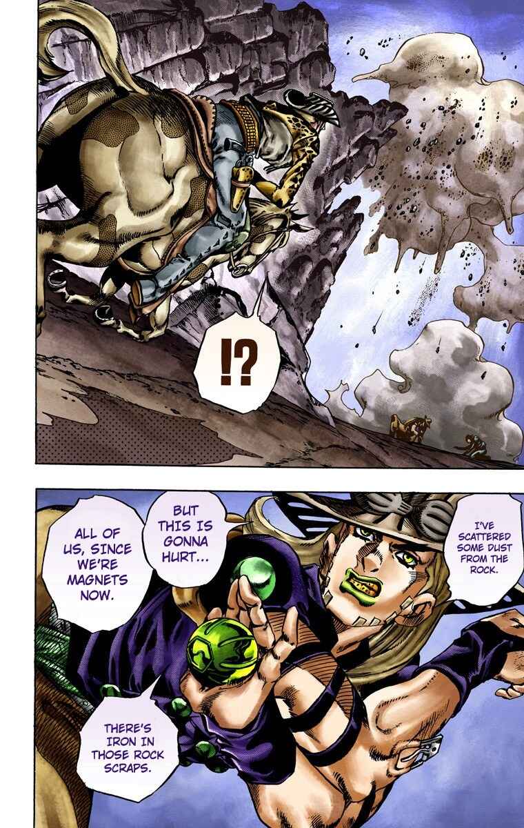 JoJo's Bizarre Adventure, Part 7: Steel Ball Run (Official Colored) Chapter 18 page 20