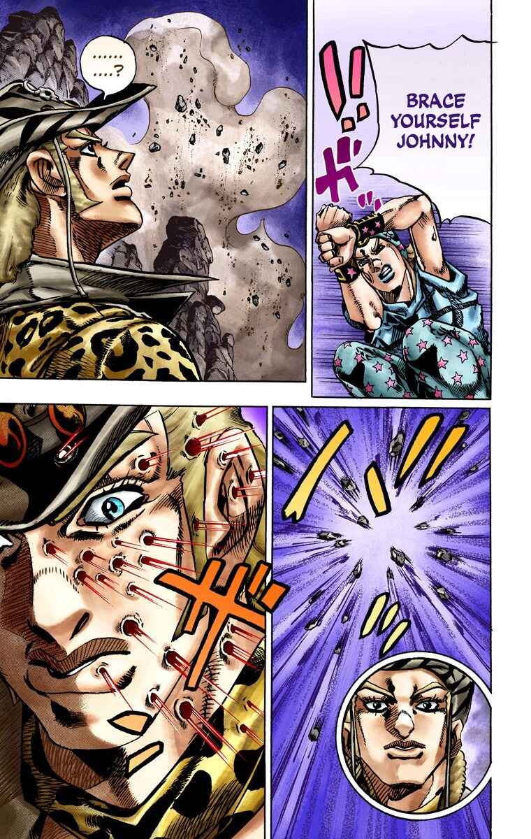 JoJo's Bizarre Adventure, Part 7: Steel Ball Run (Official Colored) Chapter 18 page 21