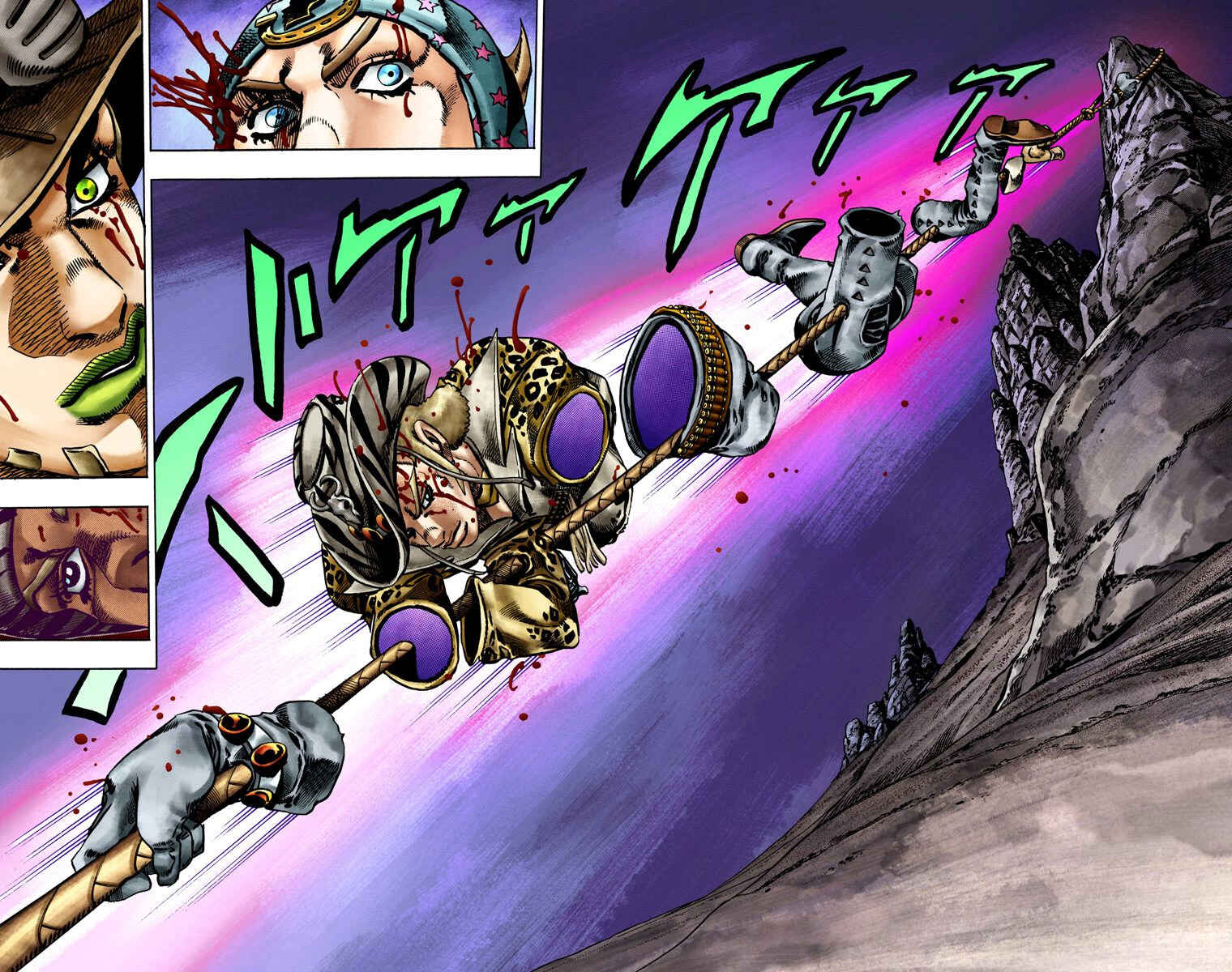 JoJo's Bizarre Adventure, Part 7: Steel Ball Run (Official Colored) Chapter 18 page 25