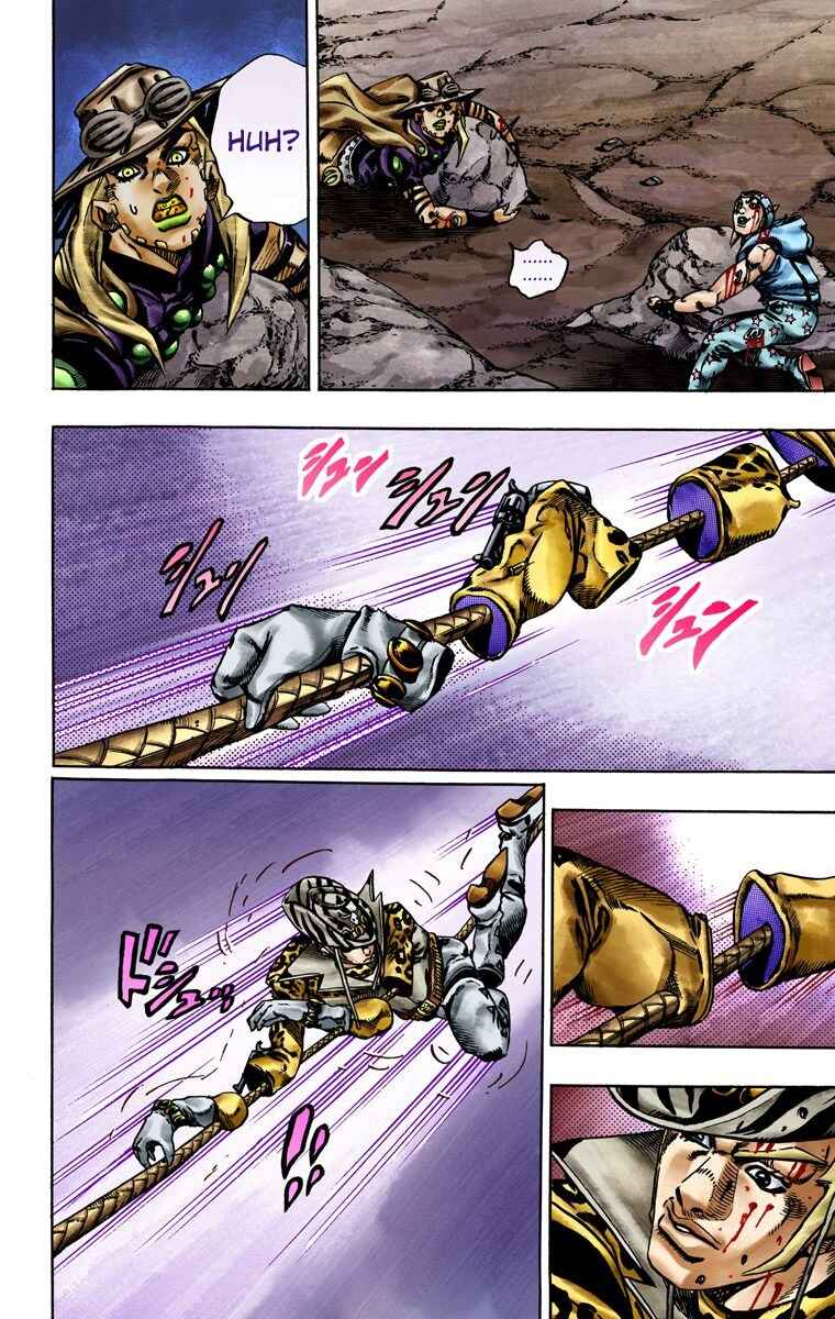 JoJo's Bizarre Adventure, Part 7: Steel Ball Run (Official Colored) Chapter 18 page 26