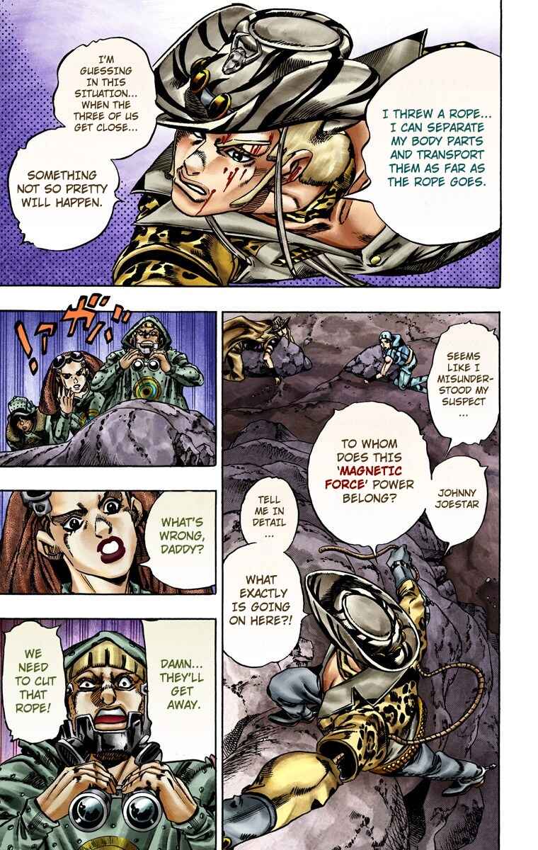 JoJo's Bizarre Adventure, Part 7: Steel Ball Run (Official Colored) Chapter 18 page 27