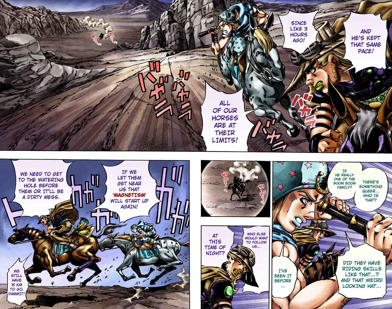 JoJo's Bizarre Adventure, Part 7: Steel Ball Run (Official Colored) Chapter 18 page 3