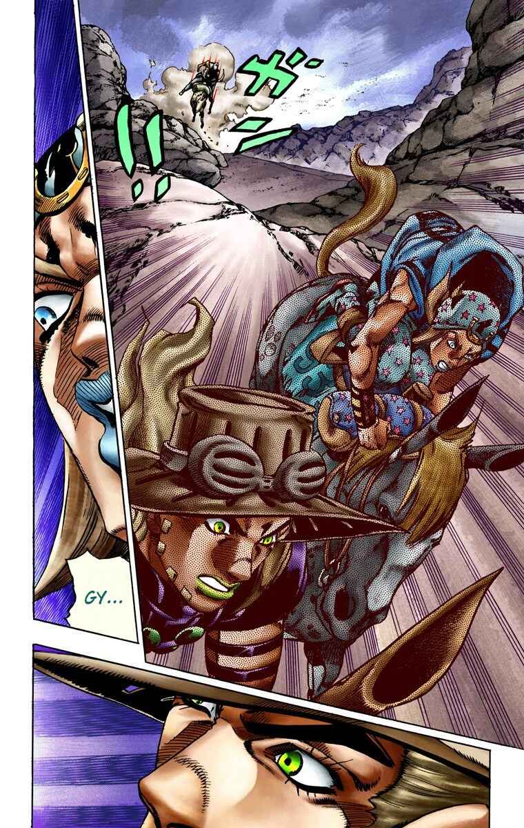 JoJo's Bizarre Adventure, Part 7: Steel Ball Run (Official Colored) Chapter 18 page 4
