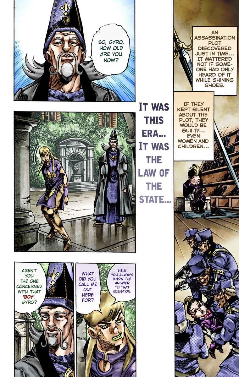 JoJo's Bizarre Adventure, Part 7: Steel Ball Run (Official Colored) Chapter 21 page 10