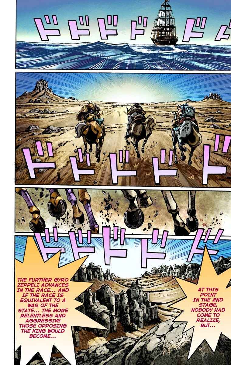 JoJo's Bizarre Adventure, Part 7: Steel Ball Run (Official Colored) Chapter 21 page 16