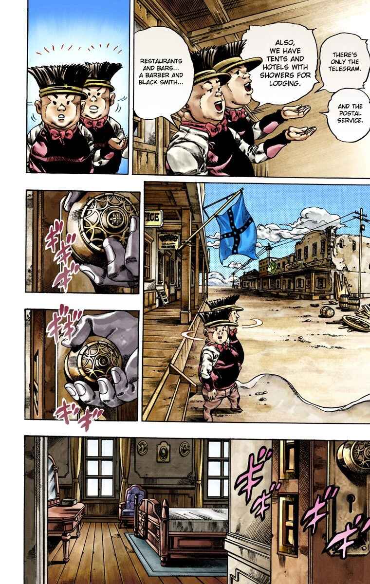 JoJo's Bizarre Adventure, Part 7: Steel Ball Run (Official Colored) Chapter 21 page 20