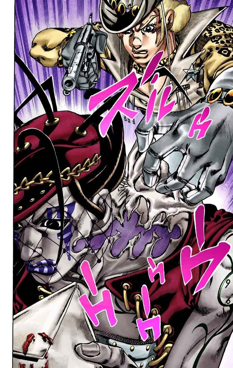 JoJo's Bizarre Adventure, Part 7: Steel Ball Run (Official Colored) Chapter 21 page 24