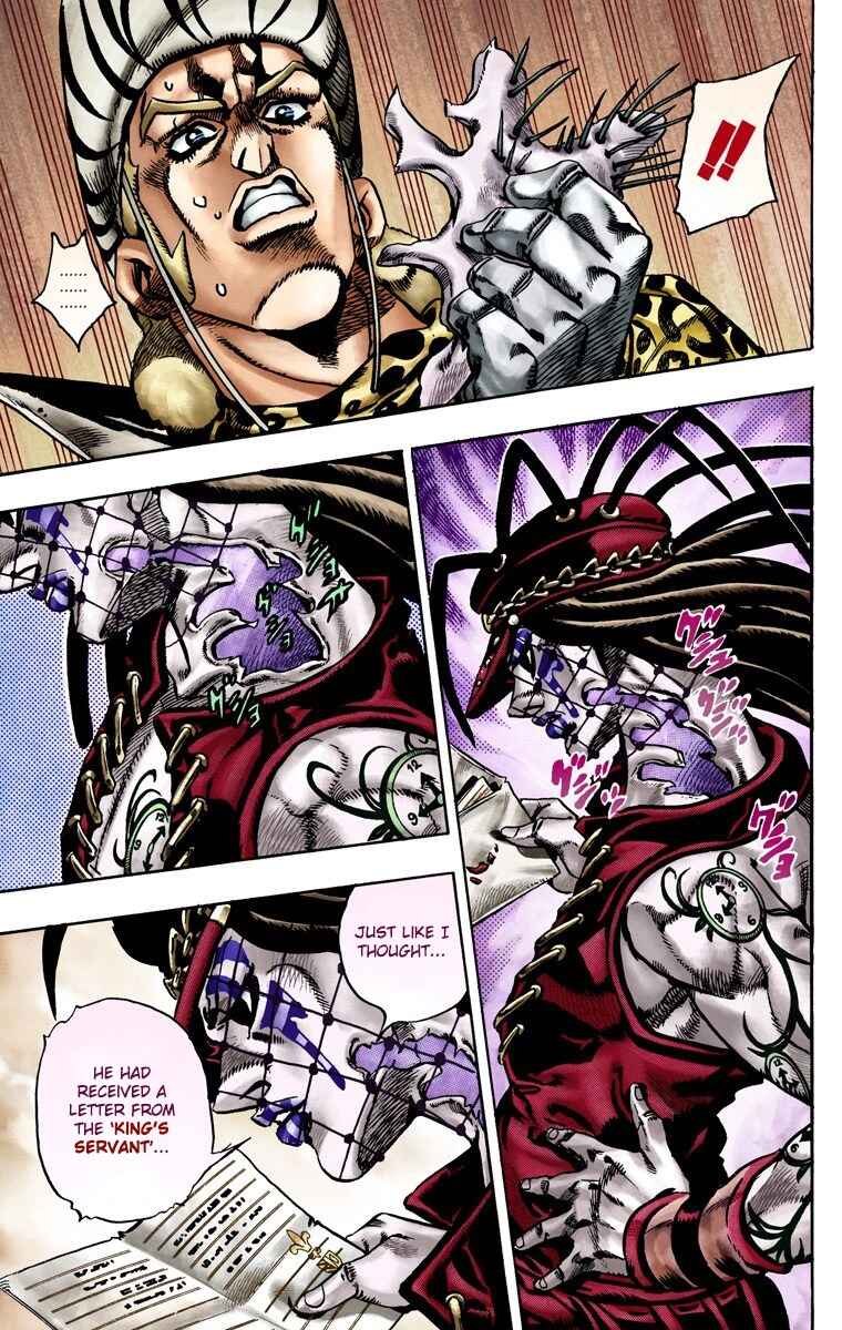 JoJo's Bizarre Adventure, Part 7: Steel Ball Run (Official Colored) Chapter 21 page 25