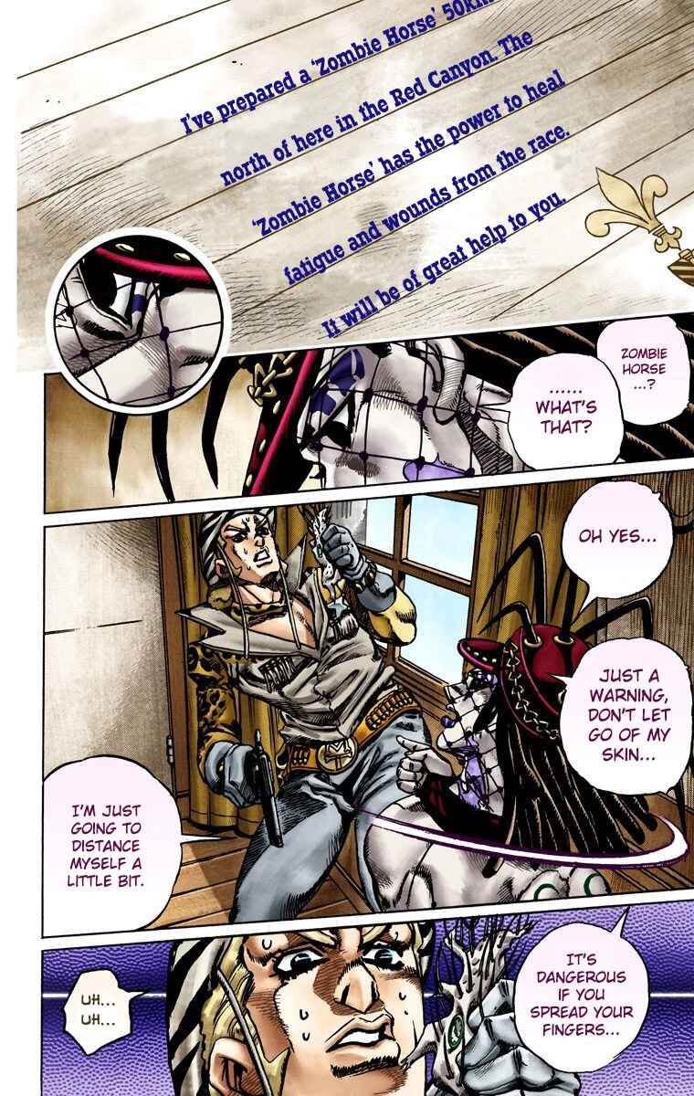 JoJo's Bizarre Adventure, Part 7: Steel Ball Run (Official Colored) Chapter 21 page 26