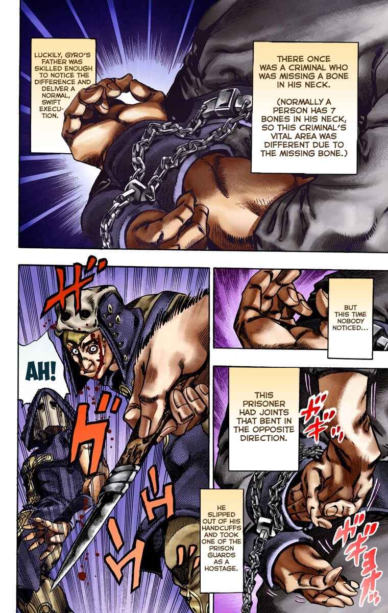 JoJo's Bizarre Adventure, Part 7: Steel Ball Run (Official Colored) Chapter 21 page 2