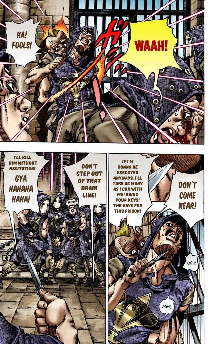 JoJo's Bizarre Adventure, Part 7: Steel Ball Run (Official Colored) Chapter 21 page 3