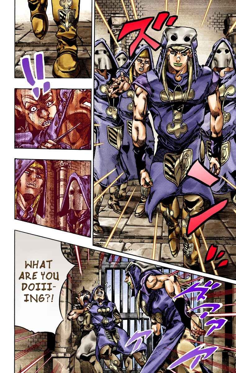 JoJo's Bizarre Adventure, Part 7: Steel Ball Run (Official Colored) Chapter 21 page 4