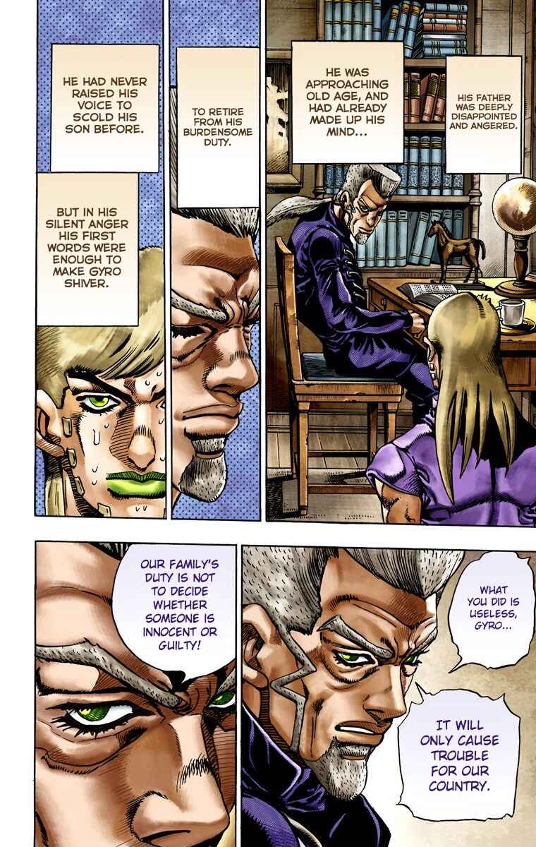 JoJo's Bizarre Adventure, Part 7: Steel Ball Run (Official Colored) Chapter 21 page 8