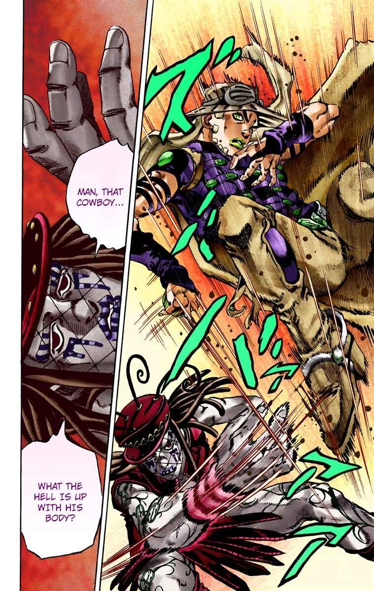 JoJo's Bizarre Adventure, Part 7: Steel Ball Run (Official Colored) Chapter 22 page 9