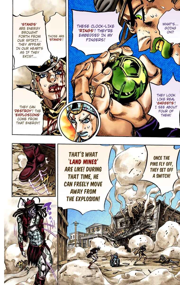 JoJo's Bizarre Adventure, Part 7: Steel Ball Run (Official Colored) Chapter 22 page 13